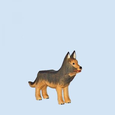Krippenfigur Schferhund